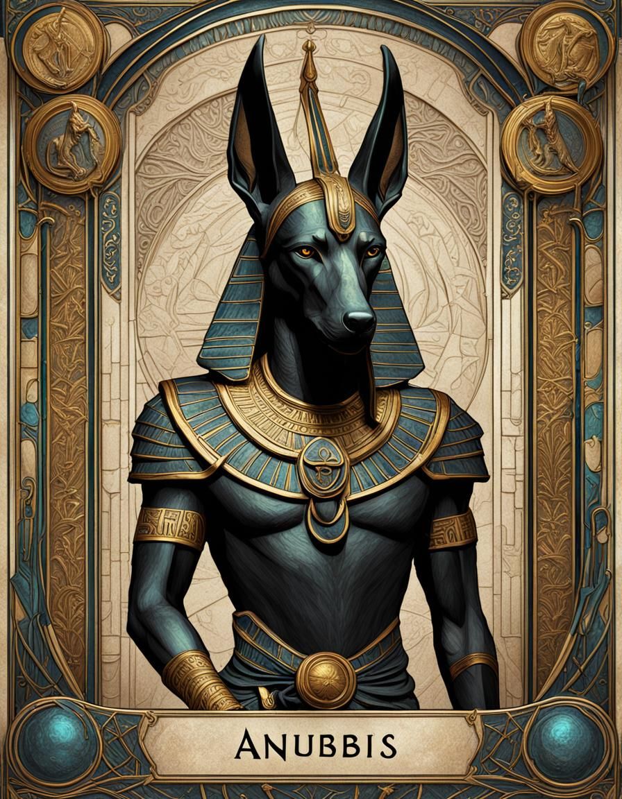 Anubis - AI Generated Artwork - NightCafe Creator