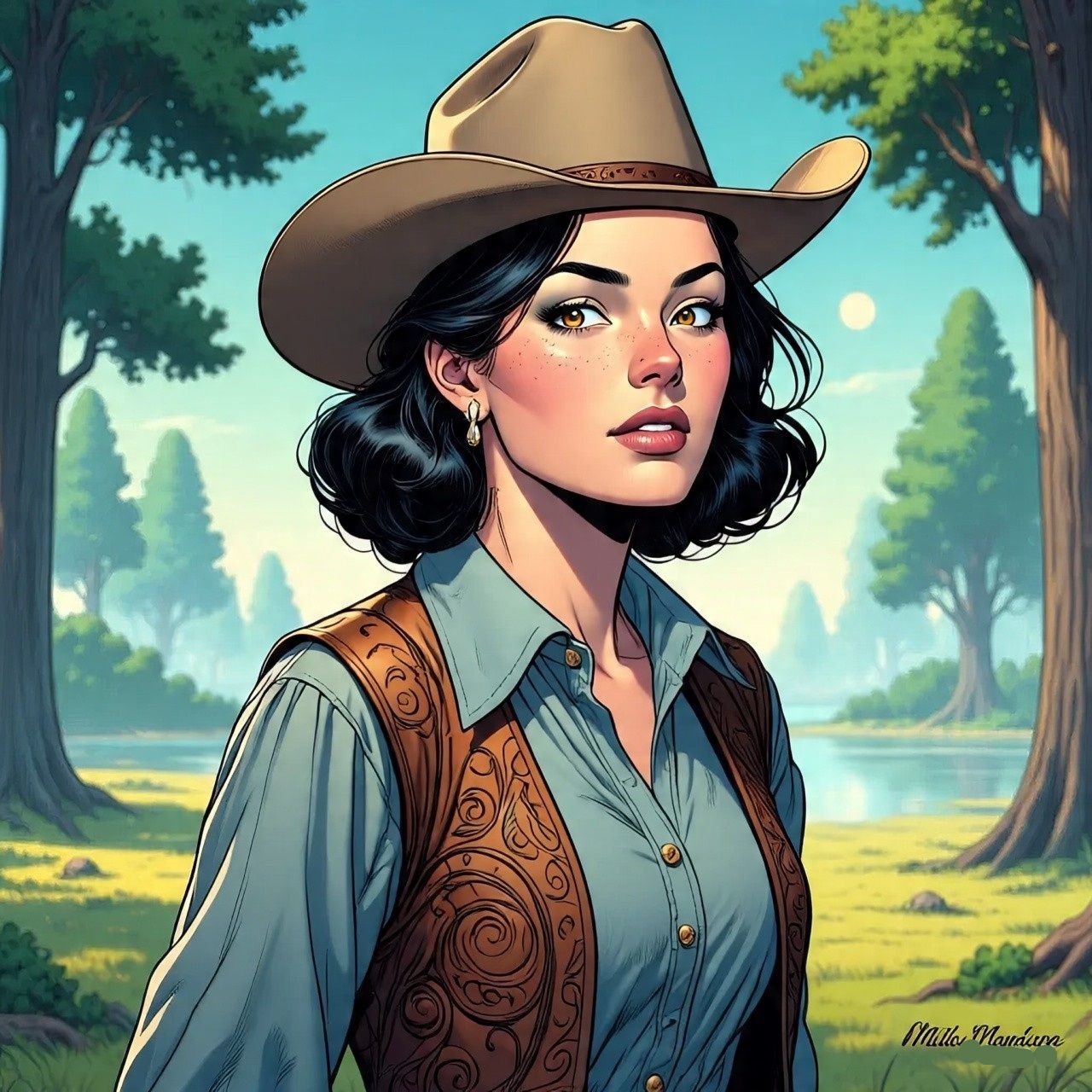 Comic Book Cowgirl 2