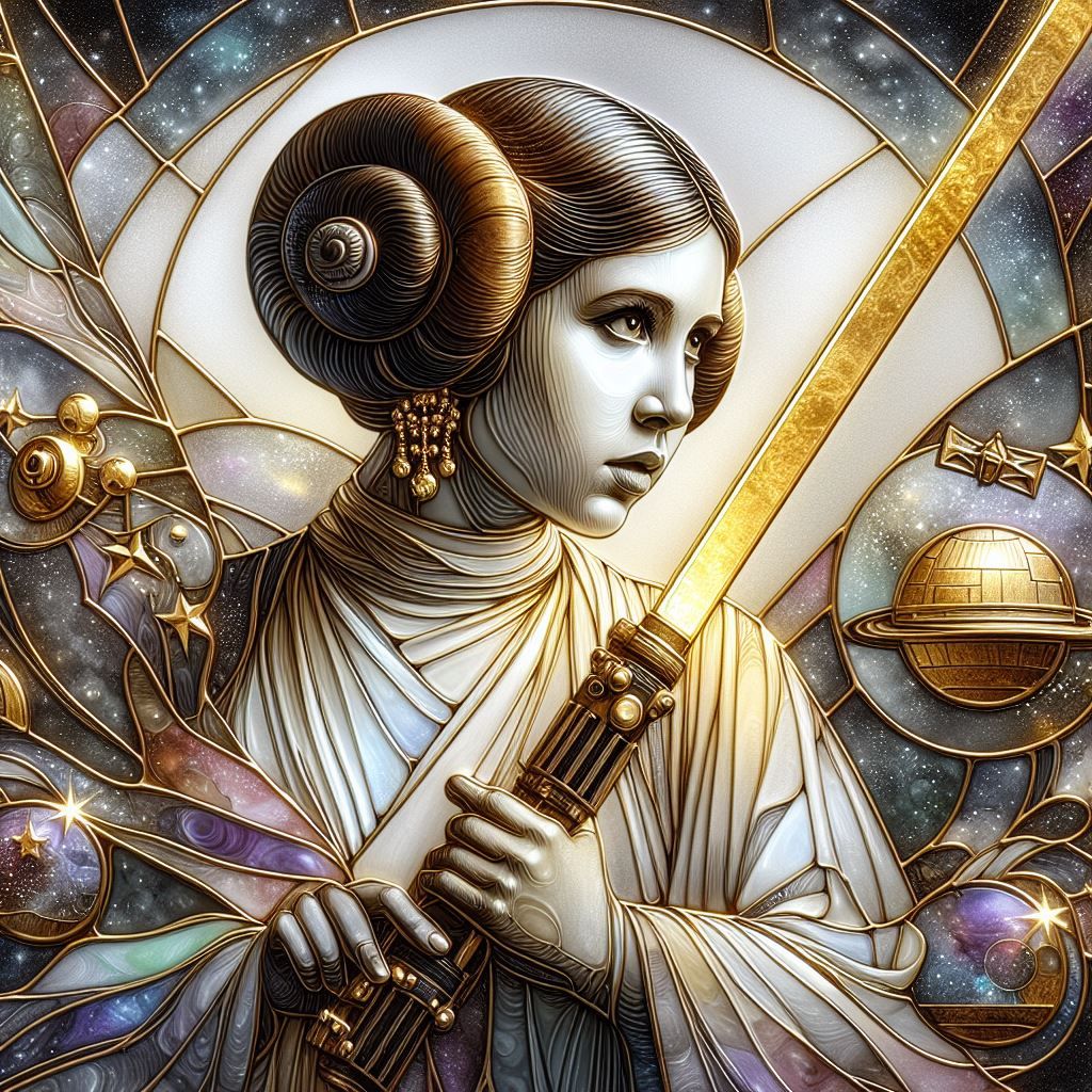 Young Leia in training 2