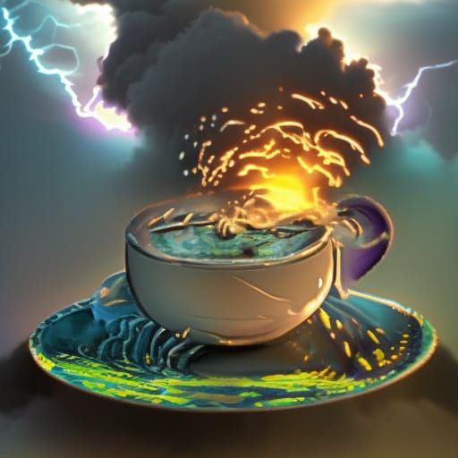 Volcanic teascape
