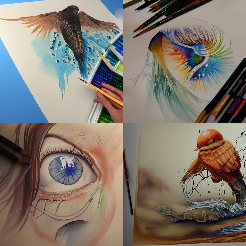 water color on paper