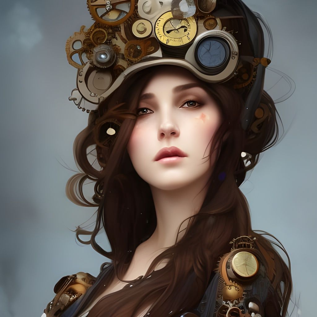 Steampunk Fashion. - AI Generated Artwork - NightCafe Creator