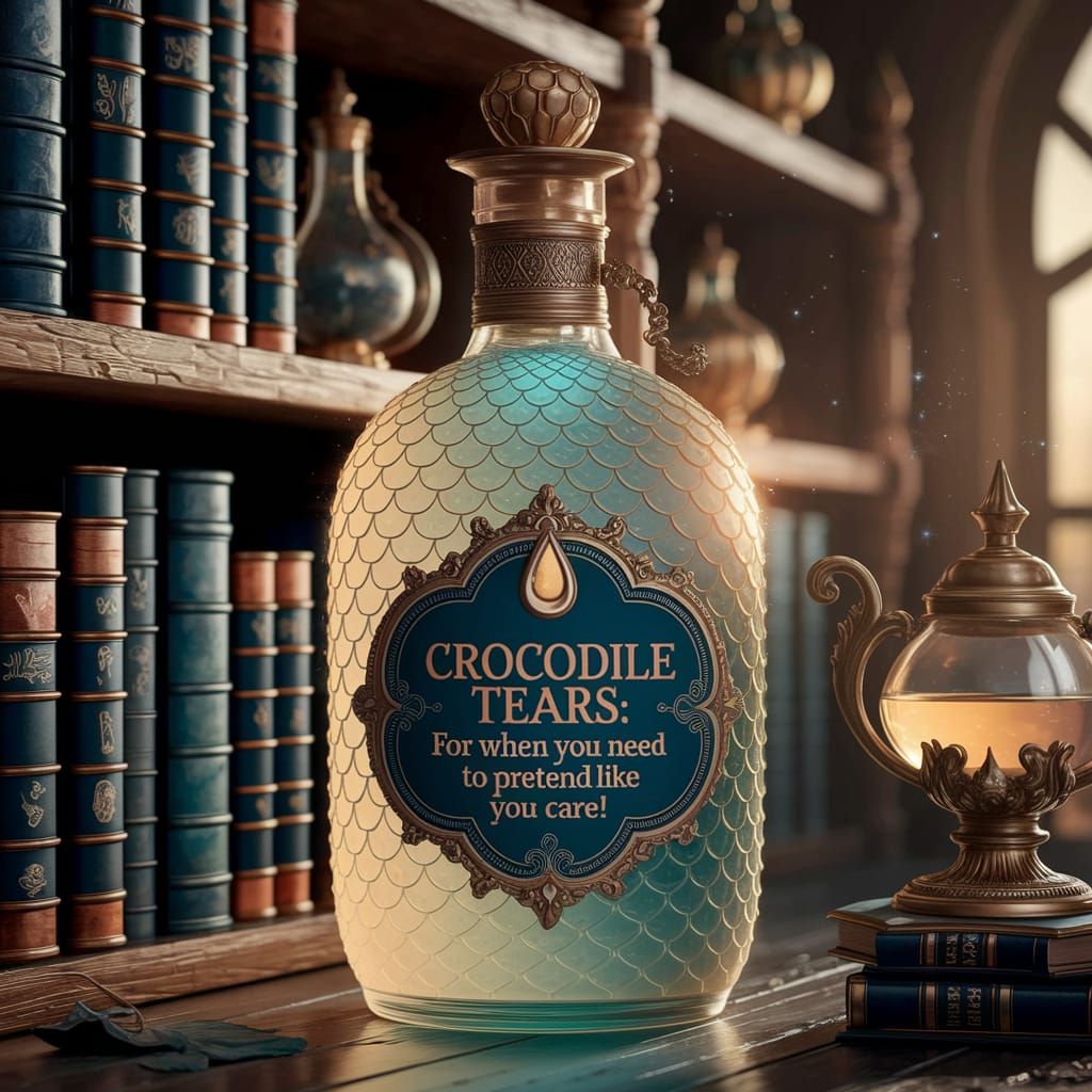 Crocodile Tears Potion  by @Nihilistic Jawbreaker