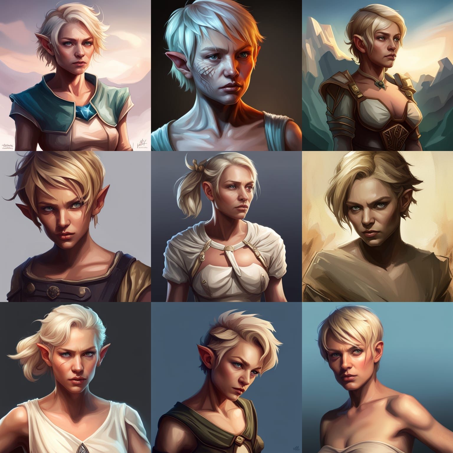Blonde haired women (Humans and Hobbits)
