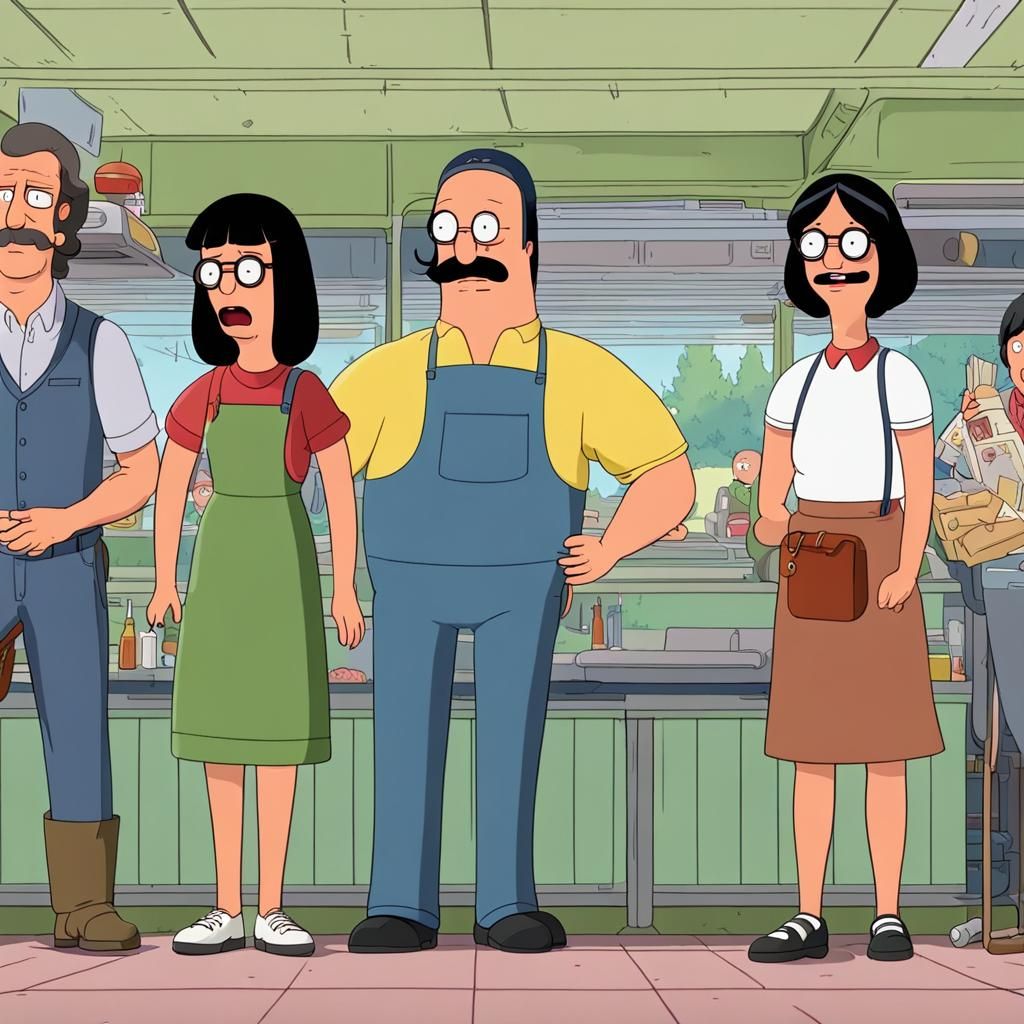 bobs burgers where they go to canada and louise slaps trudea...