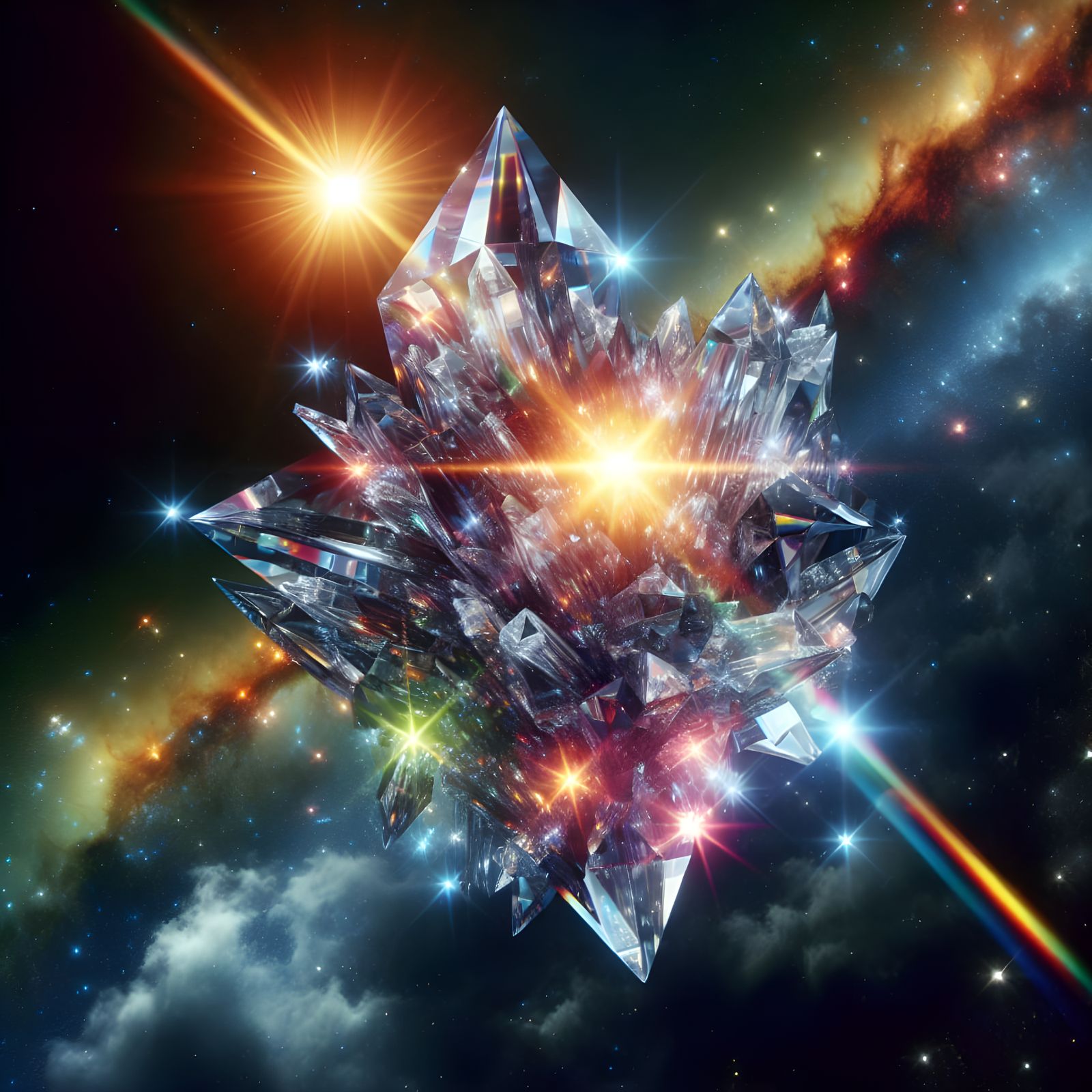 prism star effect  by @NURONS