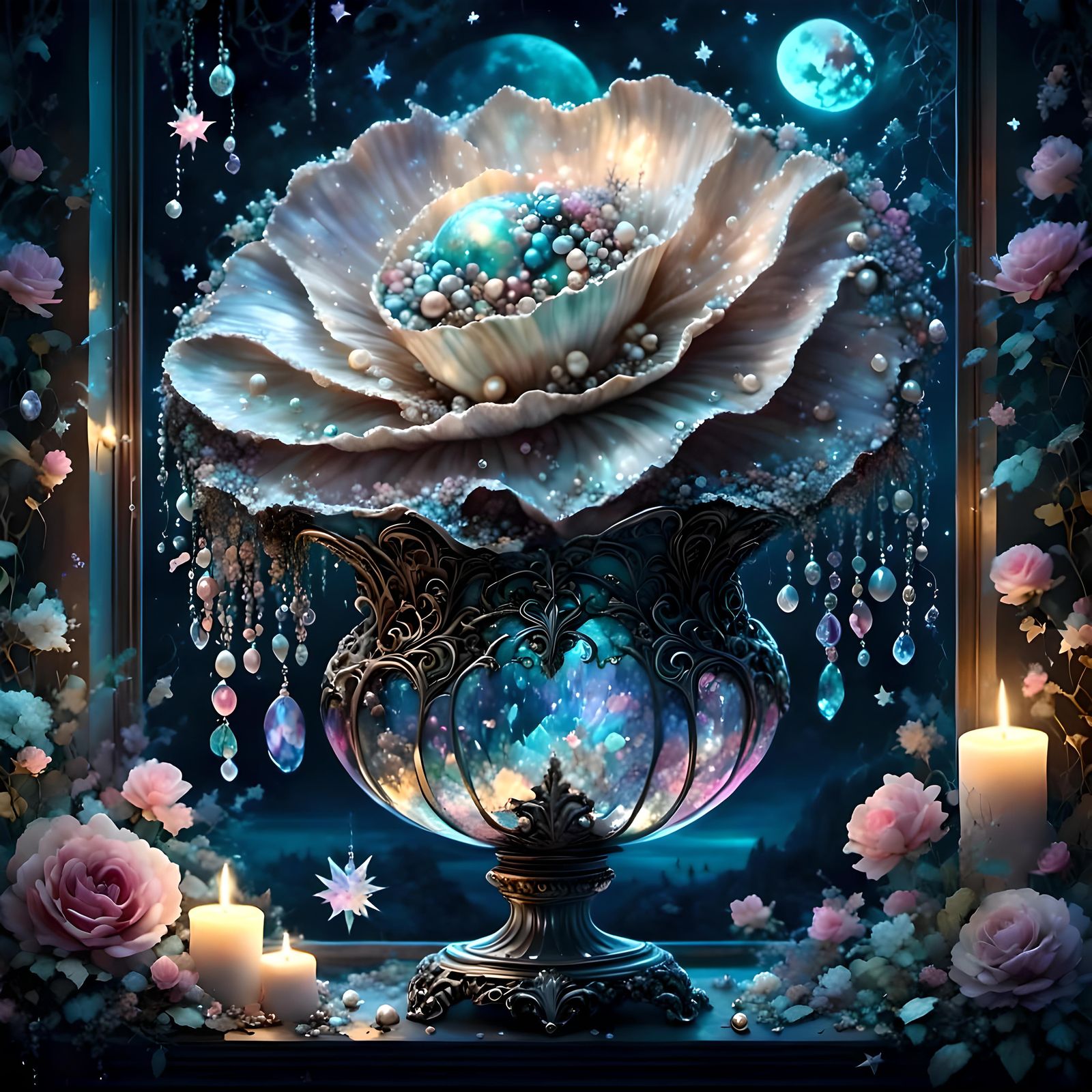 Shelly Flower of Atlantis  by @Pau Poe