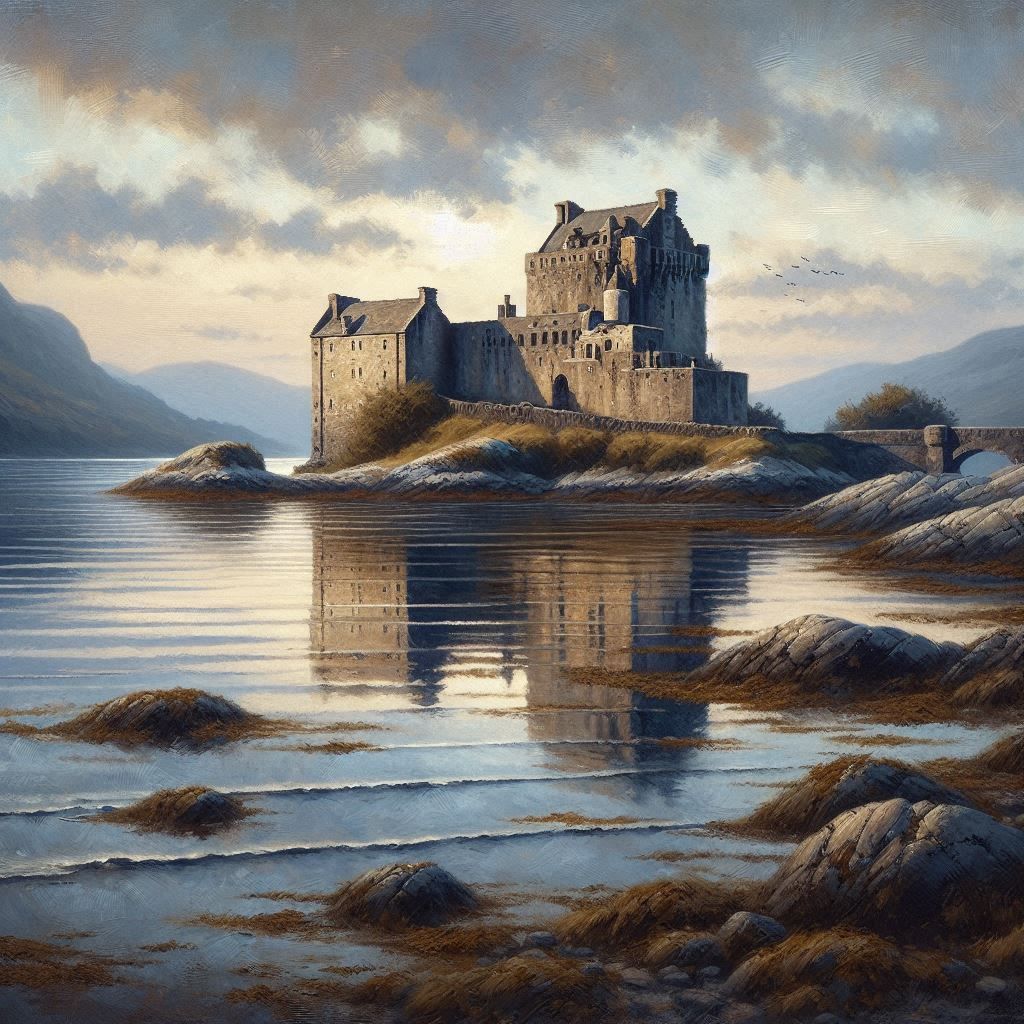 Twilight Over Eilean Donan