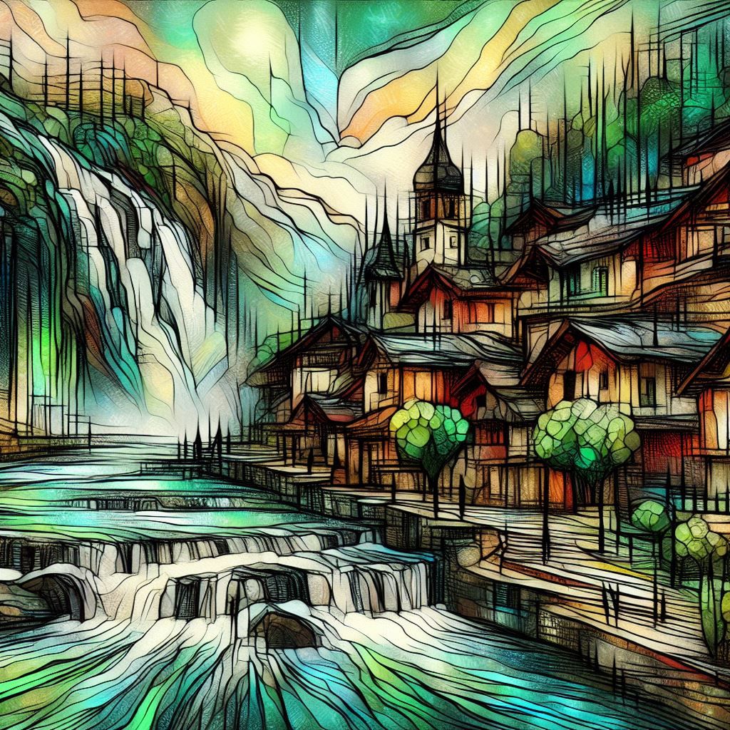 The Town On The Hill