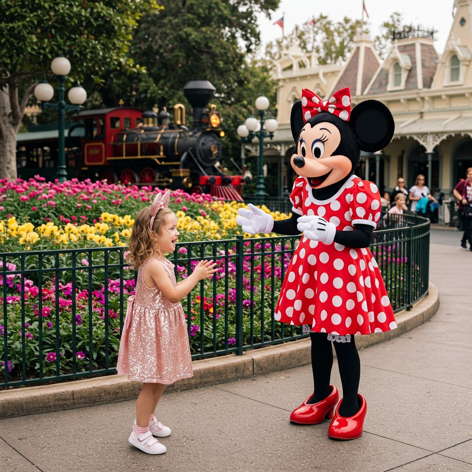 Girl with Minnie