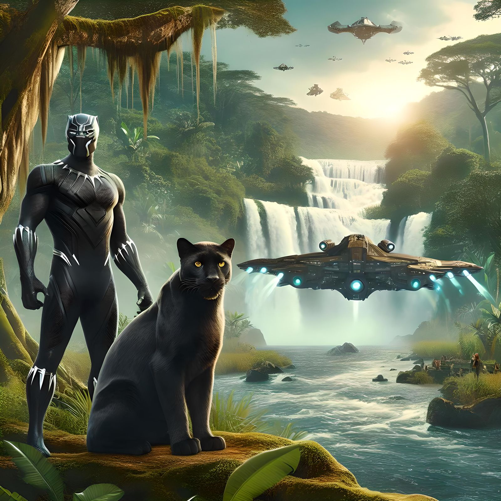 BLACK PANTHER WAKANDA AMAZON