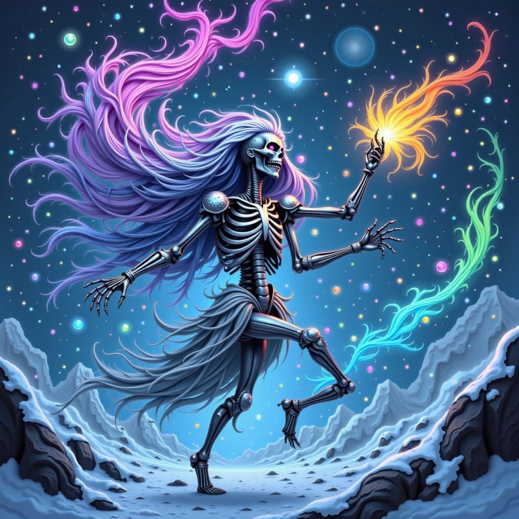 The Ahkiyyini is a skeleton spirit in Inuit folklore. He is the ghost of Alaska, and causes tidal waves and earthquakes by moving his arms. ...