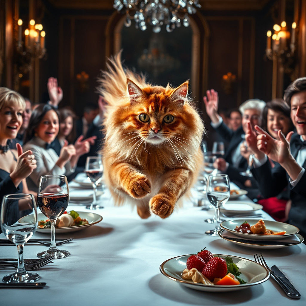 Dinner zoomies  by @Setra134