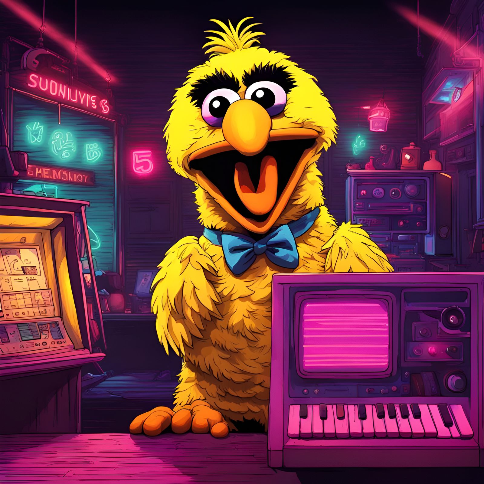 Five Nights At Sesame Street