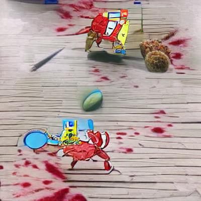 Spongebob kills Mr Krabs
