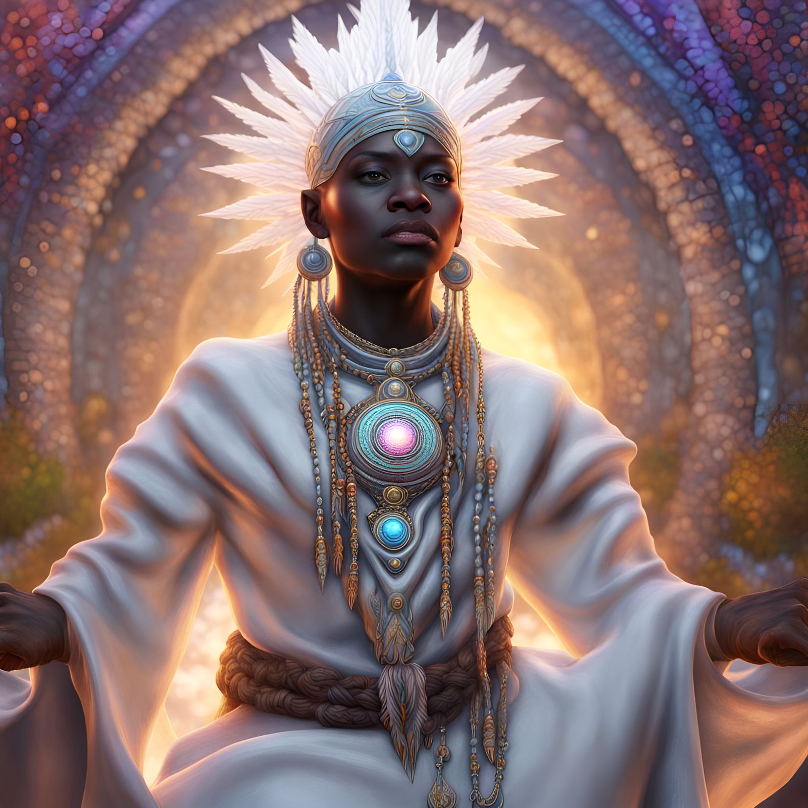 Obatala God of Acceptance and goddess of Forgiveness