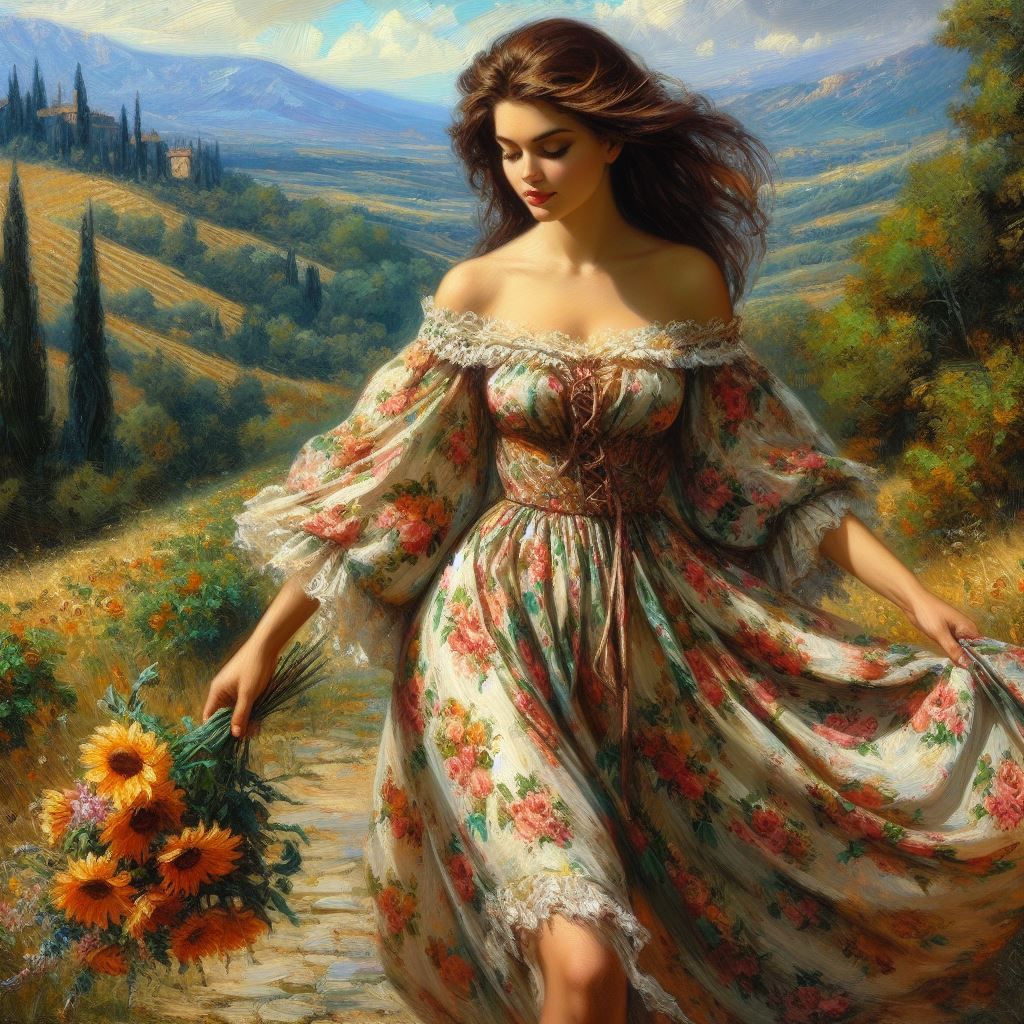 In the style of Raphael