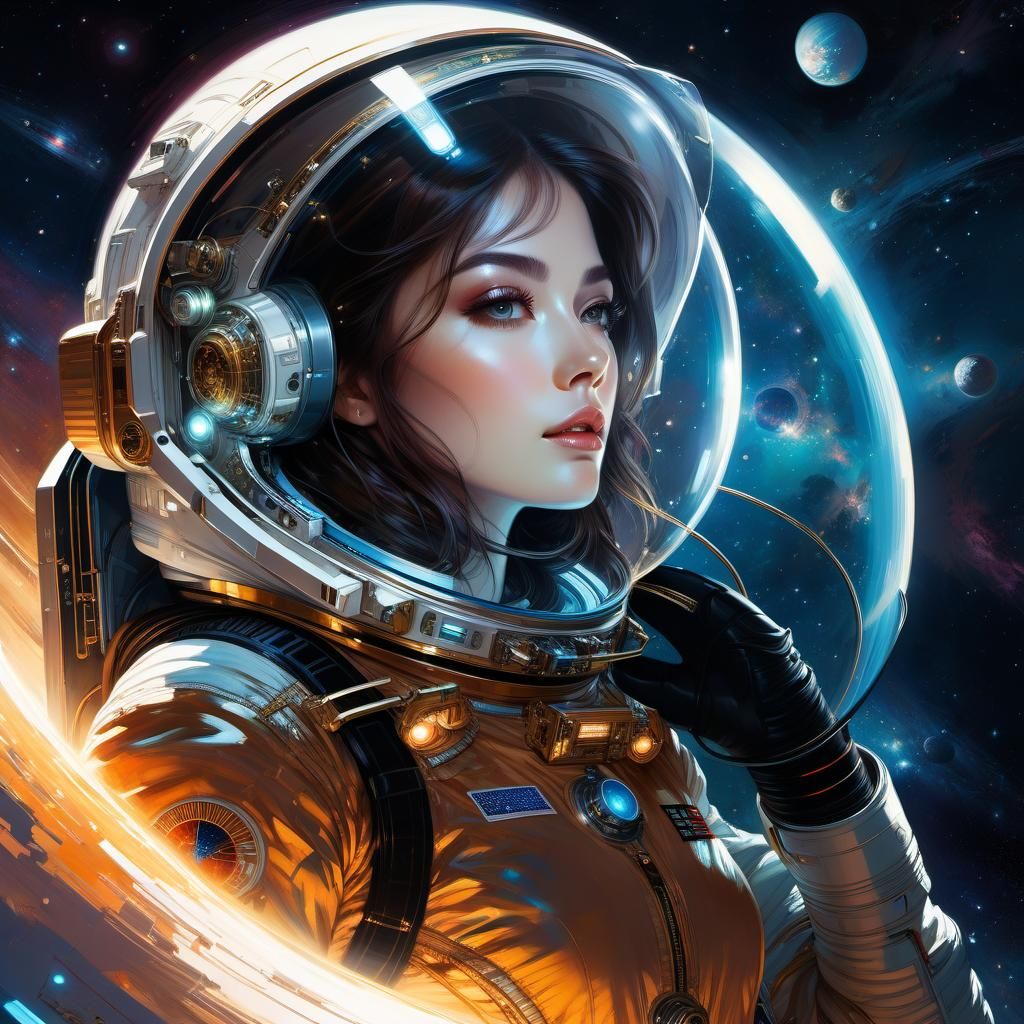 Astronaut - AI Generated Artwork - NightCafe Creator