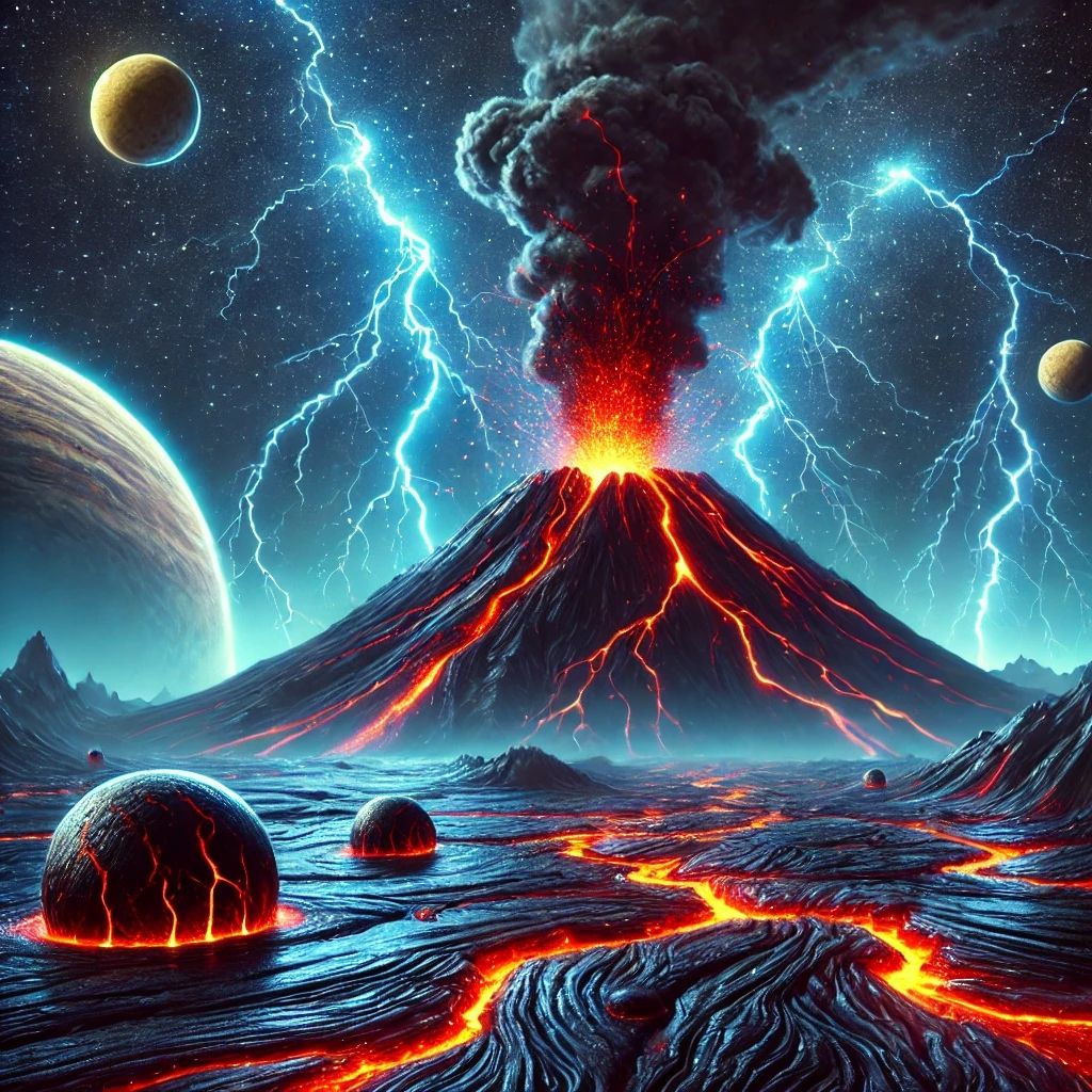 Alien Eruption   by @DarkirStorm