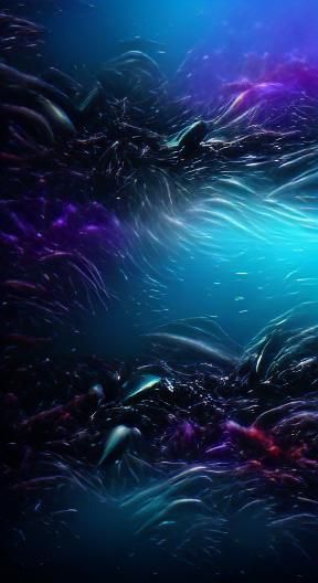 Deep ocean dark abstract beautiful 8k resolution