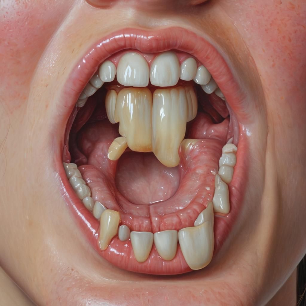 Decaying tooth