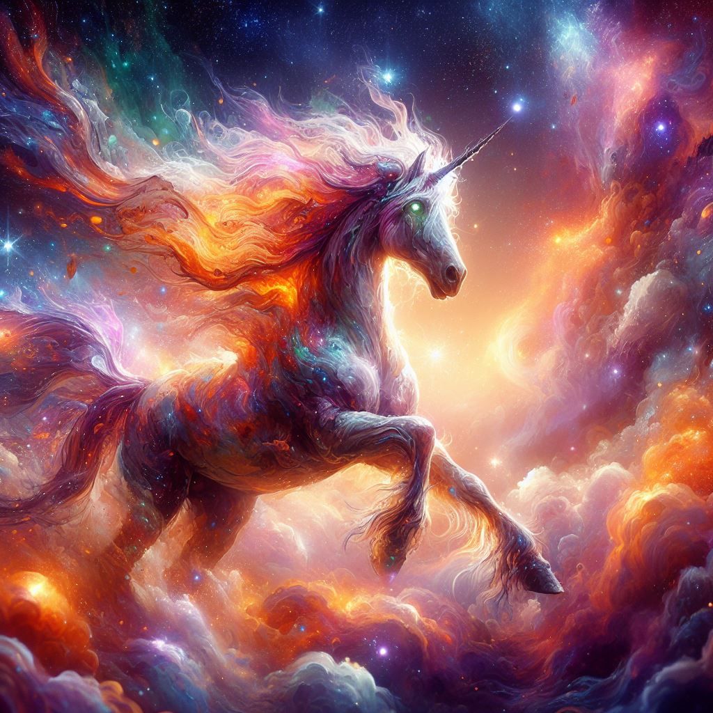 Cosmic unicorn