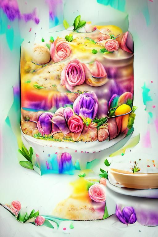 Mothers day cake