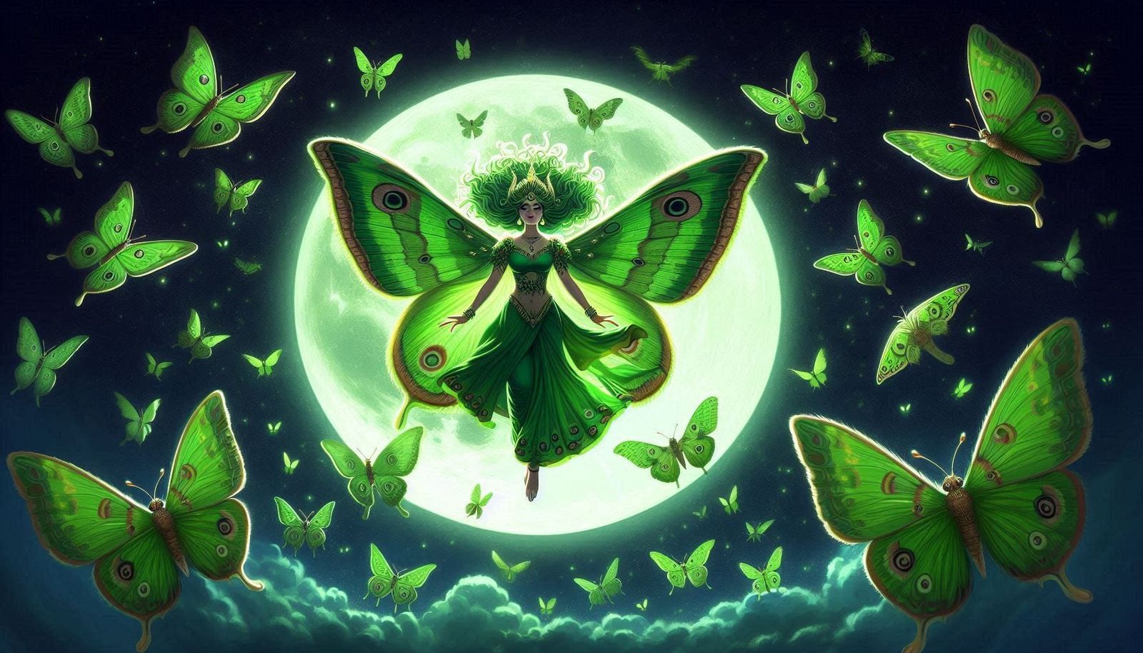 Luner Moth Goddess