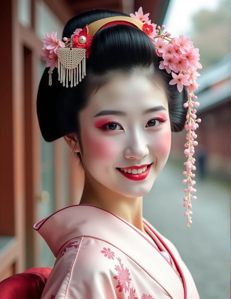 Japanese Geisha (mixed models)