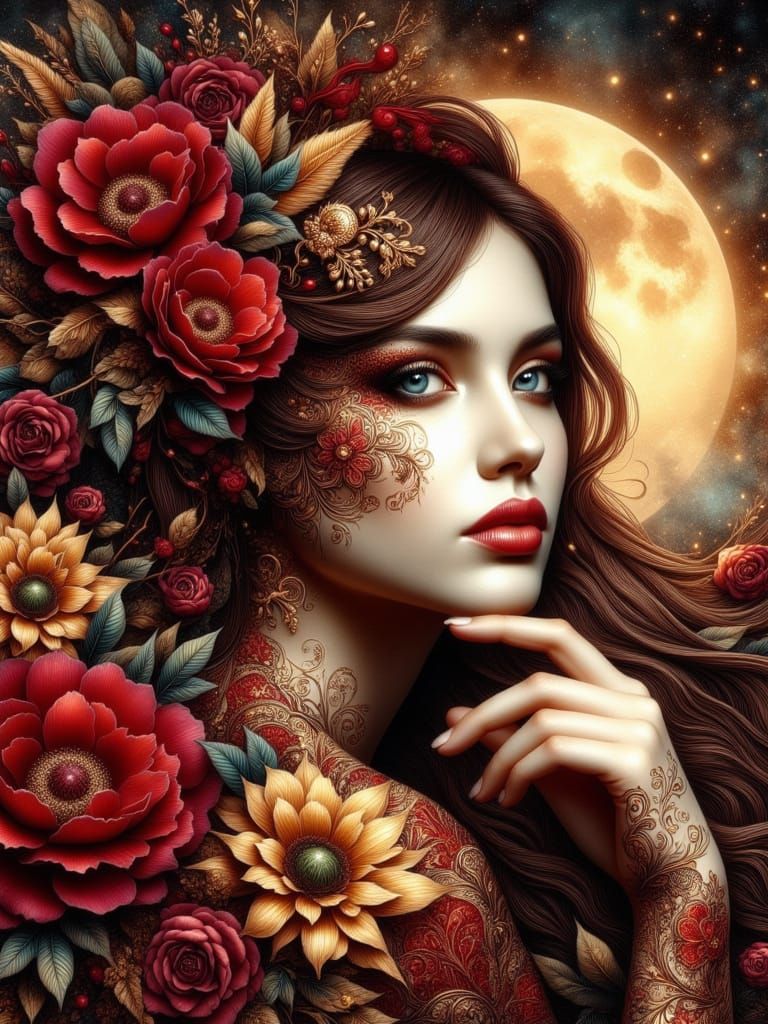 Flowers and Feathers