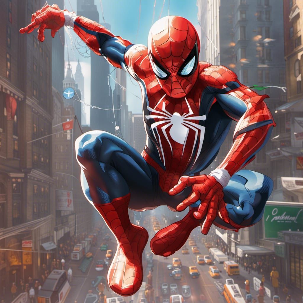 Spiderman - AI Generated Artwork - NightCafe Creator