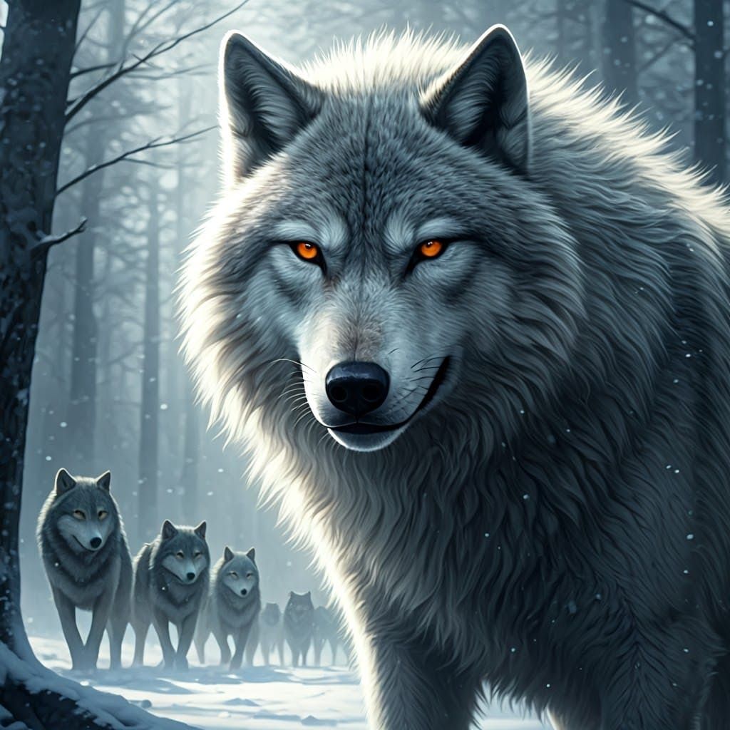 Nymeria  by @AGamerWithNoName