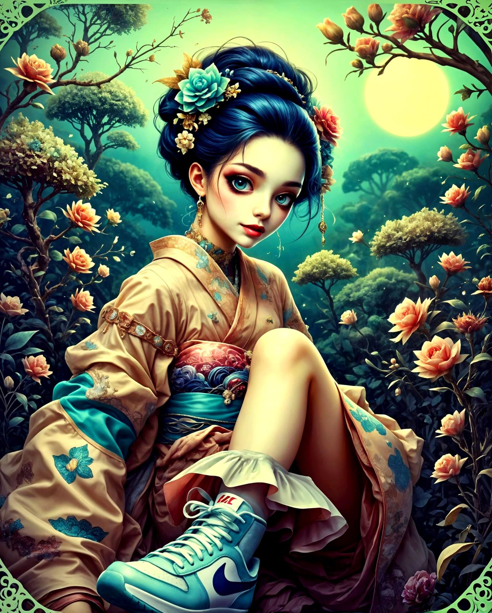 Just do it Geisha Lotus