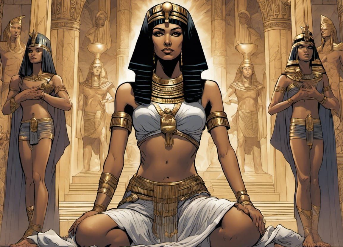 Cleopatra, The Queen - AI Generated Artwork - NightCafe Creator