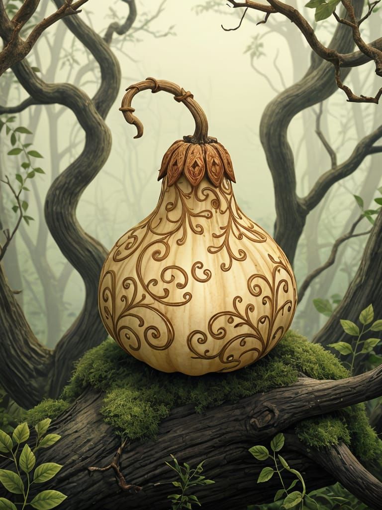 Not your average gourd  by @DigiDreams