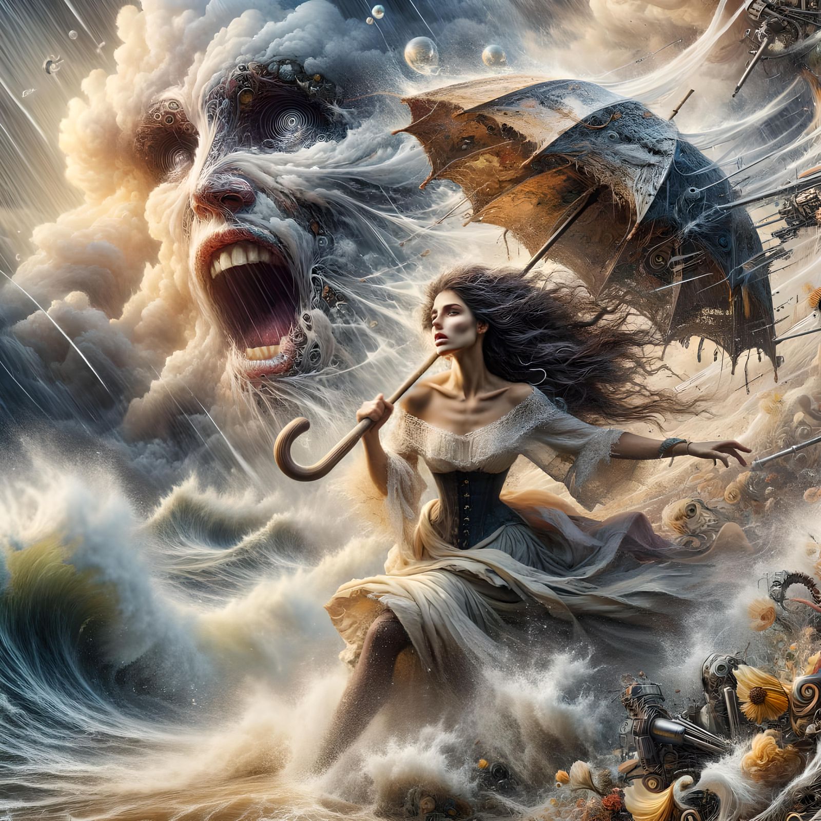 The Wind is Howling-Howling Winds  by @Amarie