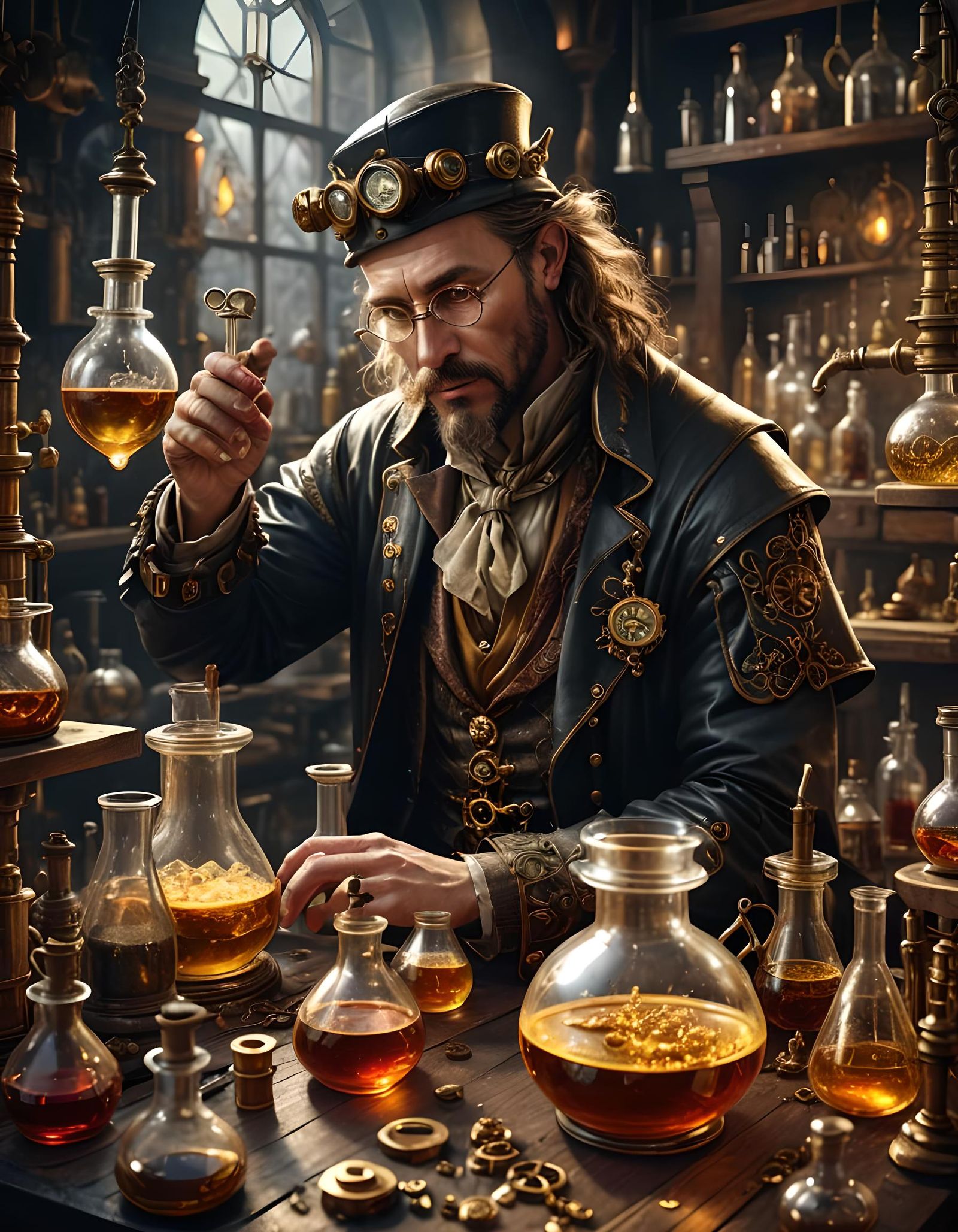 Making gold  by @undefined