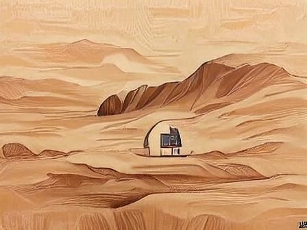 Tiny House in the style of Star Wars