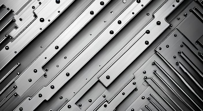 Abstract gray steel metal surface background