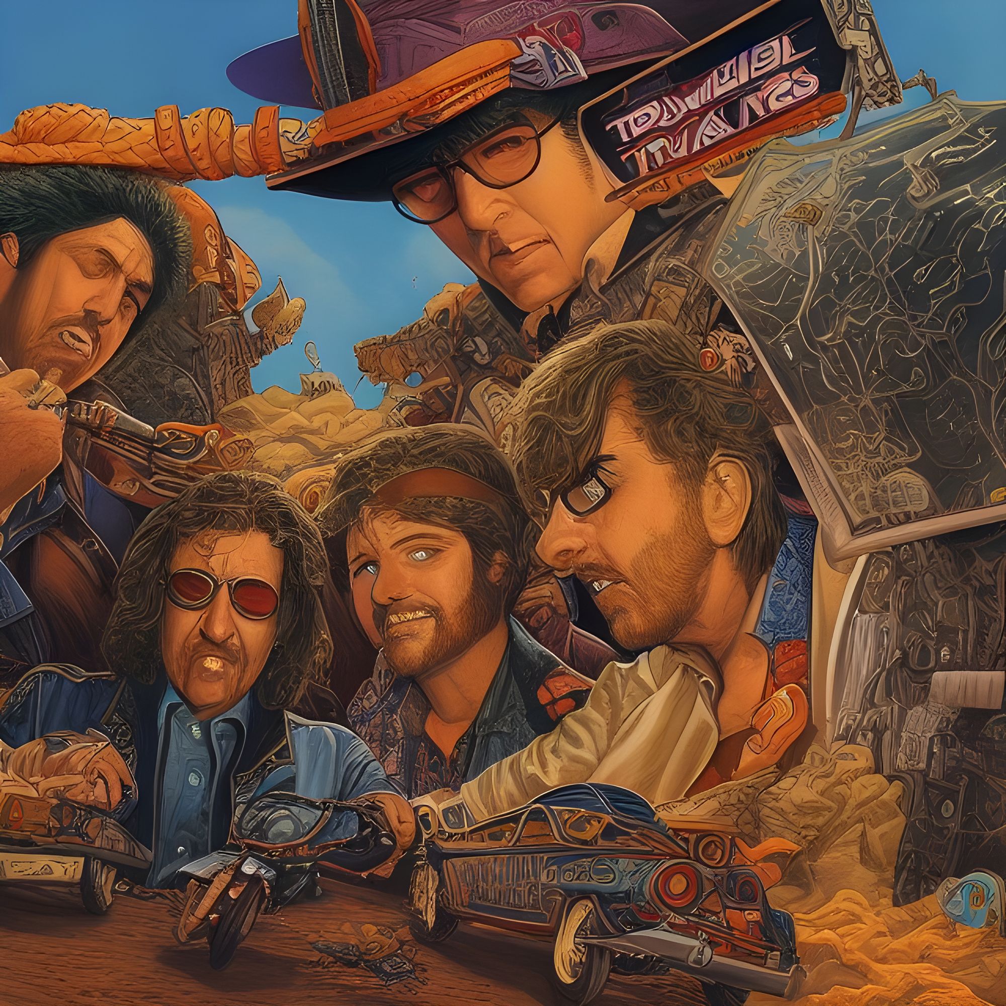 The Traveling Wilburys AI Generated Artwork NightCafe Creator   W3ttW94eQ3DahY4DVOno  1  M7RO4 6x 