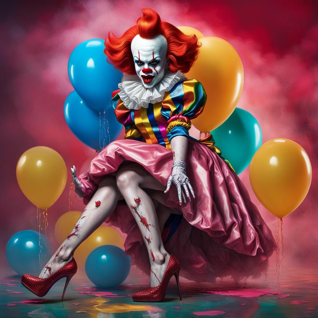 Pennywise in Pumps - AI Generated Artwork - NightCafe Creator