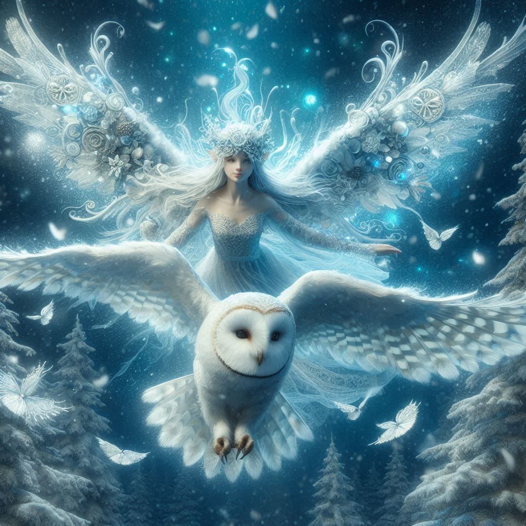 fairy and owl