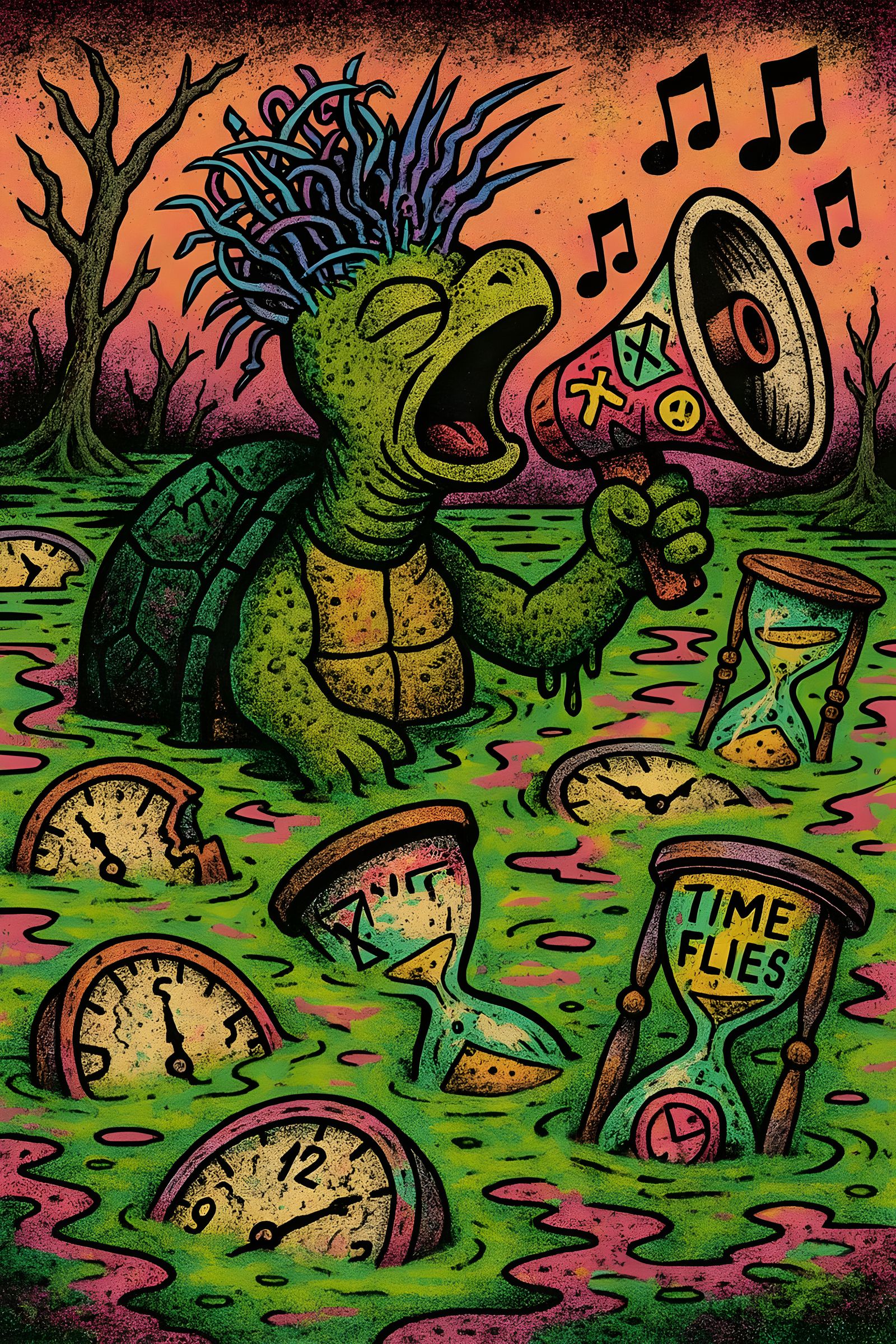 Punk Turtle Timewarp