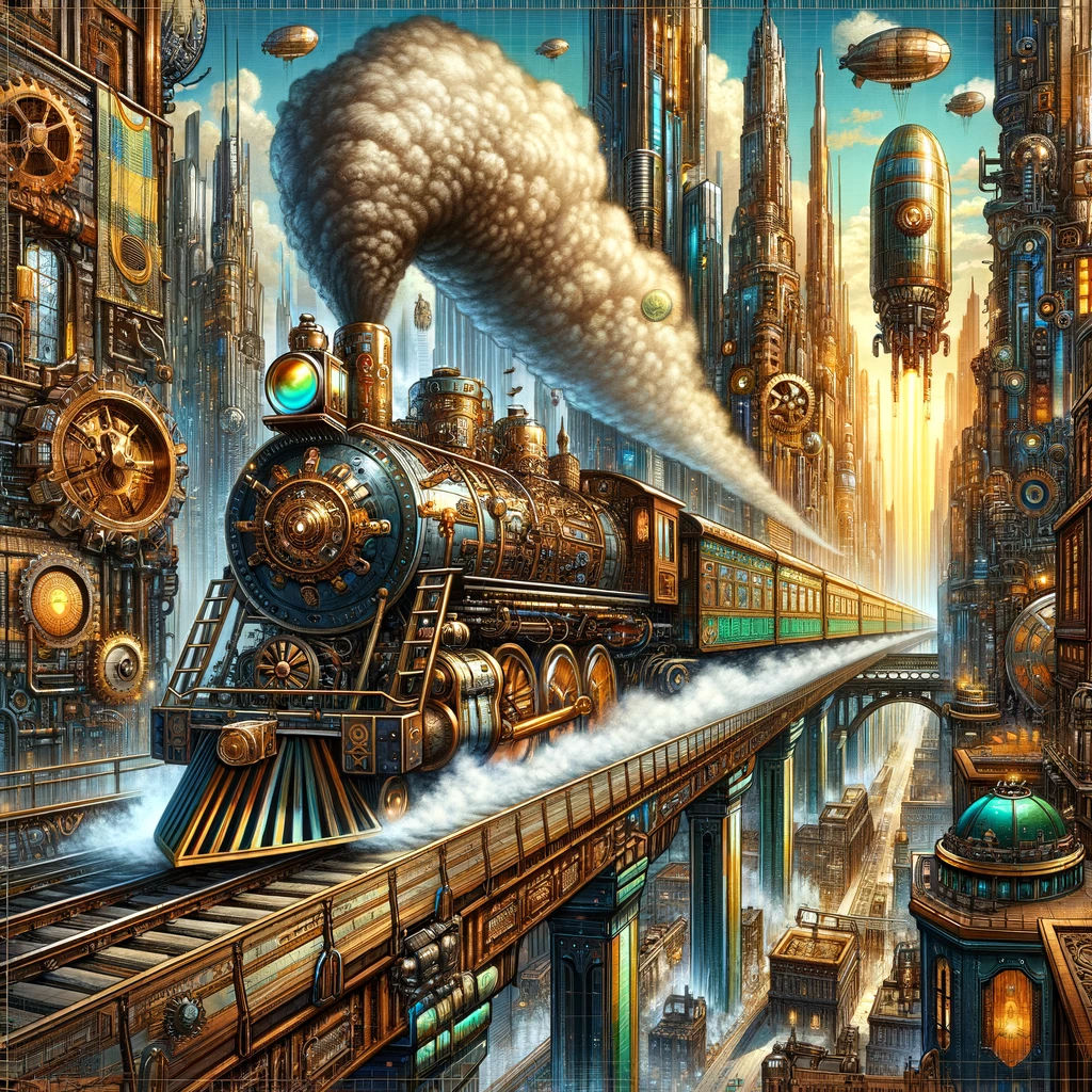 Steampunk Train, Dreampunk Train