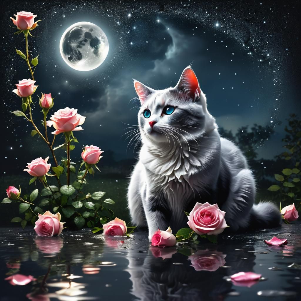 A moon cat