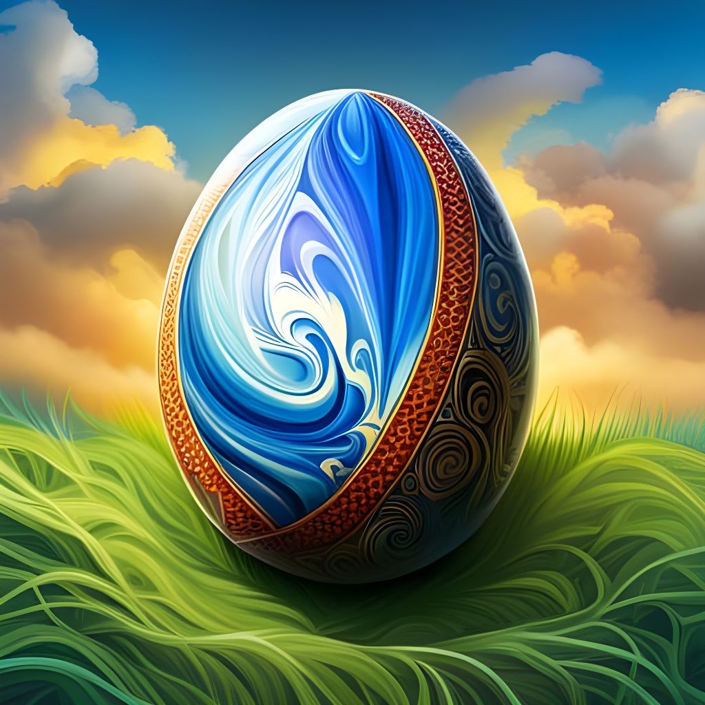 Easter egg  by @Noquelle