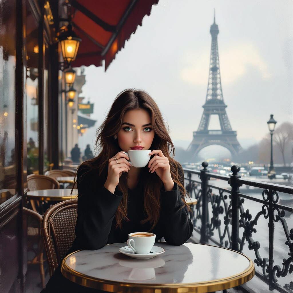 coffee in Paris  by @Cerri