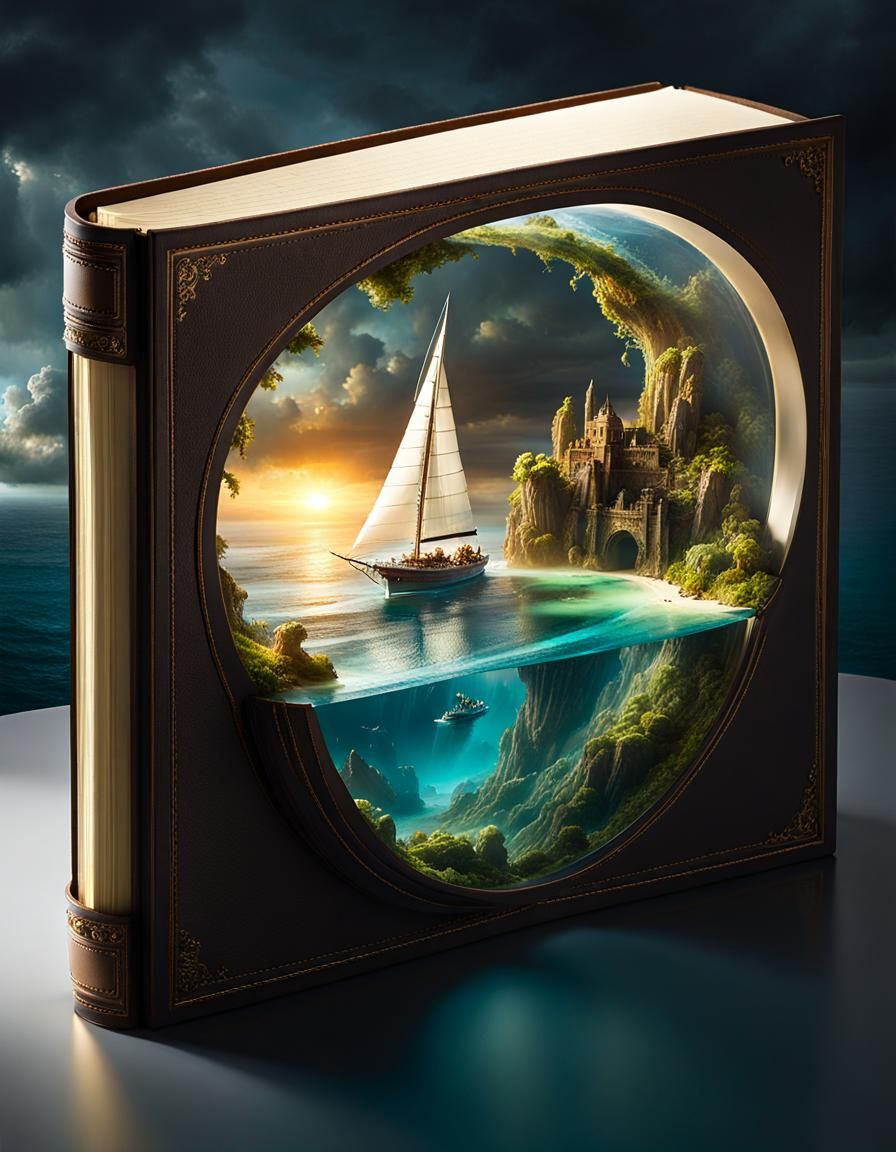 Through the Portal Porthole: A Miniature Ship's Journal  by @Heralyn