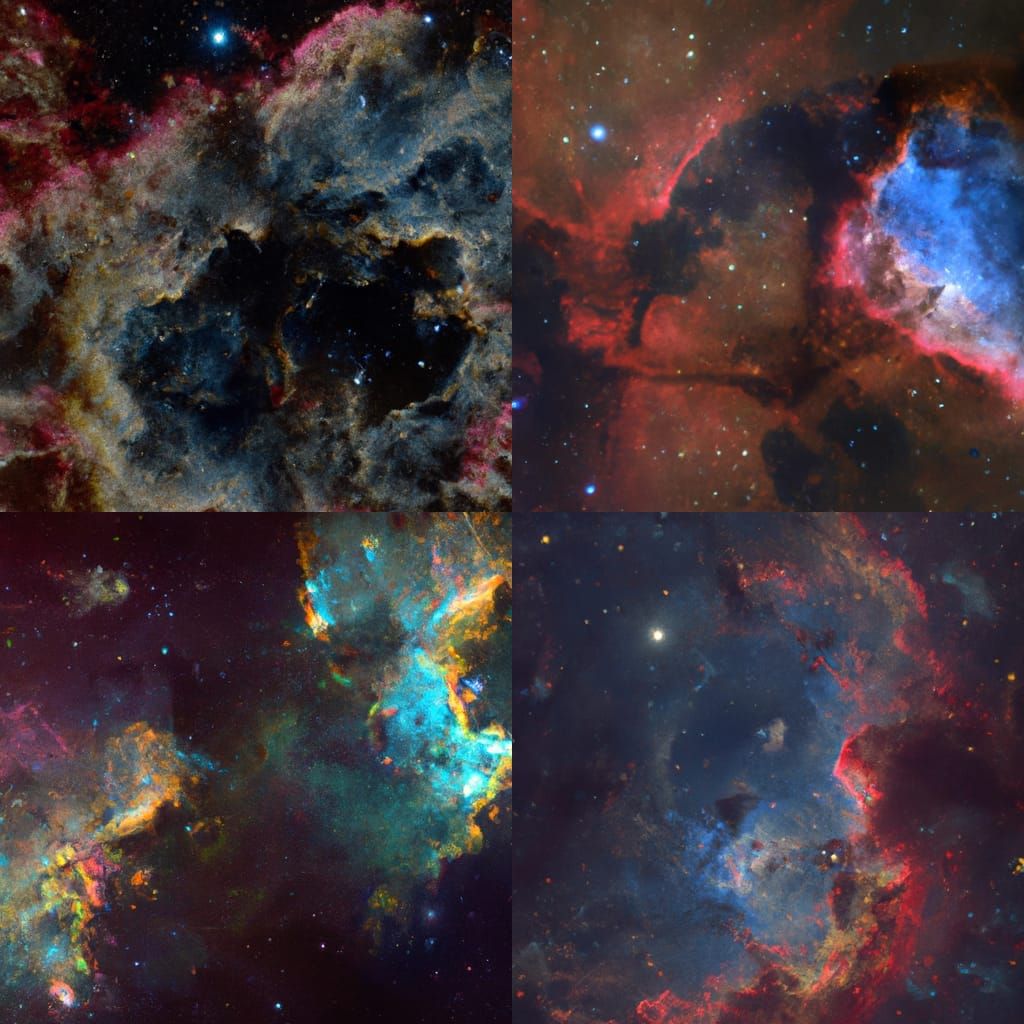 hyperrealistic nebula photography full 4k hd quality by jame...
