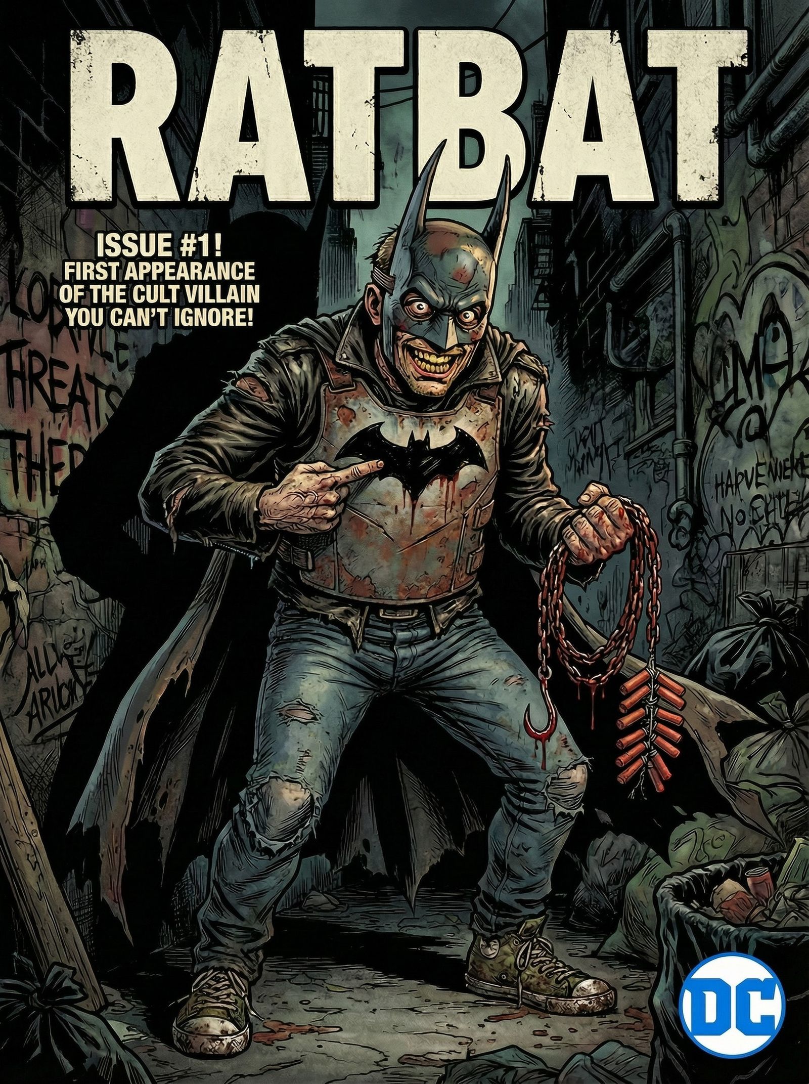 Ratbat - Batman Imitator (Original Character)